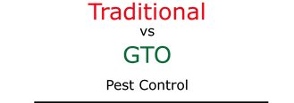 Traditional vs GTO pest control